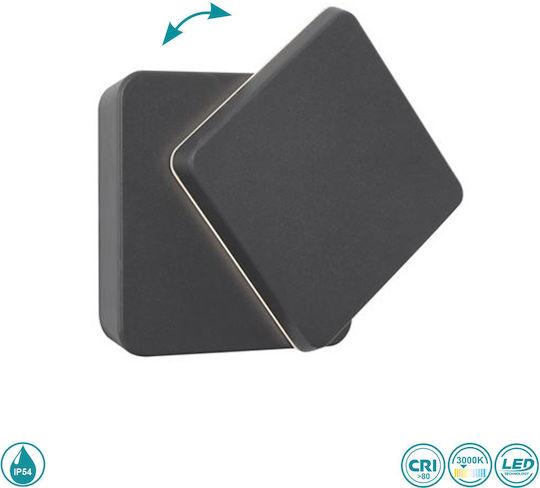 SoleLuce Стенни Външни Таванна Лампа LED IP54