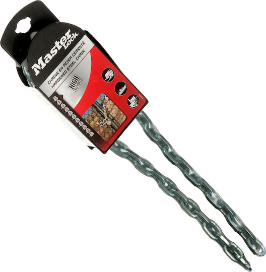 Master Lock Steel Traffic Chain with Vinyl Cover 0.6m Diameter 8mm Length 0.6m