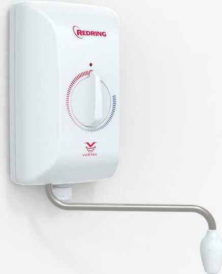Redring I3VS Wall Mounted Electric Single-Phase Instant Heater Tap for Bathroom 3kW