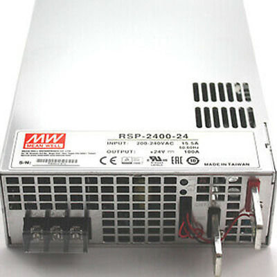 Mean Well RSP2400-24 Τροφοδοτικό Συστημάτων CCTV 01.125.0093