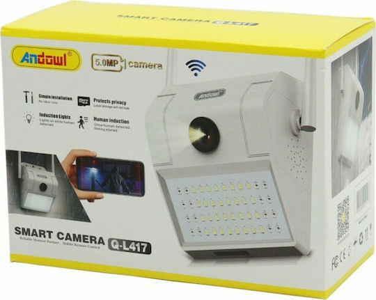 Andowl Hidden Camera WiFi 5MP with Memory Card Slot and Motion Detector