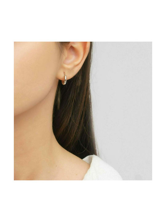 Excite-Fashion Earrings Hoops made of Silver