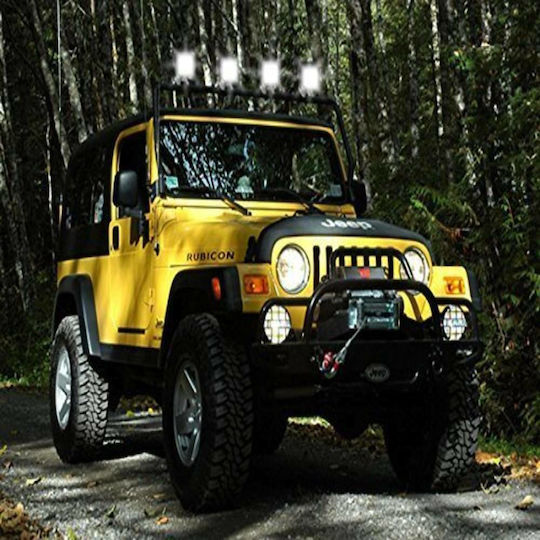 Squareς Waterproof Headlights Car LED Universal 9 - 32V 27W 11cm 1pcs