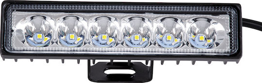 Waterproof Daytime Running Lamps Car in Bar Shape LED BMW Series 7 10 - 30V 18W 15.5cm with White Lighting 1pcs