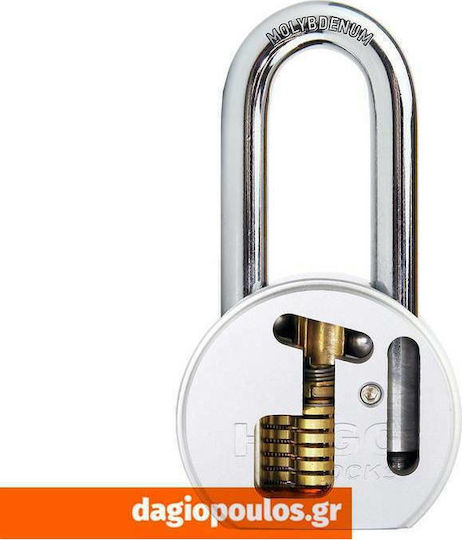 Hugo Locks Cobra 64R Steel Padlock Lengthened with Key 64mm 1pcs