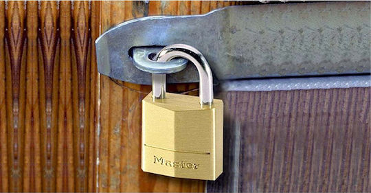 Master Lock 130EURD Бронзово Лукето Заключване на скоба с ключ 30мм 1бр