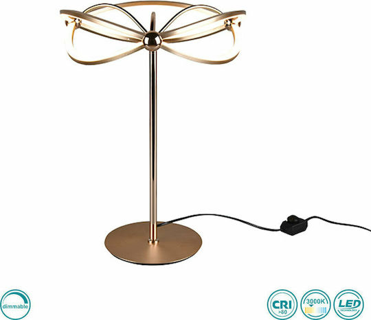 Trio Lighting Charivari Μεταλλικό Πορτατίφ LED