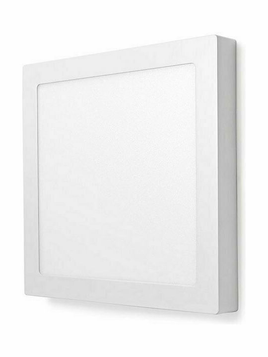 Nedis Platz Draußen LED Panel 18W mit Kaltweiß Licht 6500K