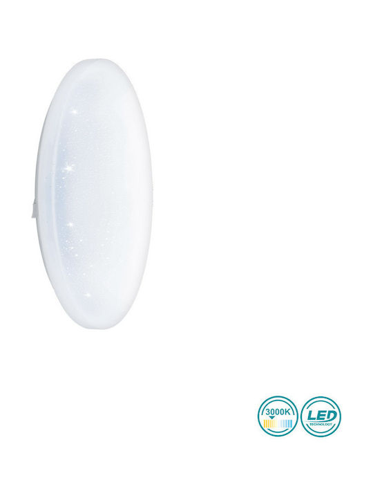 Eglo Frania-S Round Outdoor LED Panel 33.5W with Warm White Light 3000K 43cm
