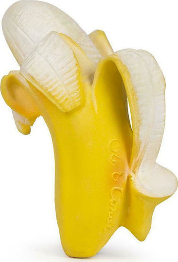 Oli&Carol Ana Banana Μασητικός Κρίκος Οδοντοφυΐας από Καουτσούκ για 3 m+