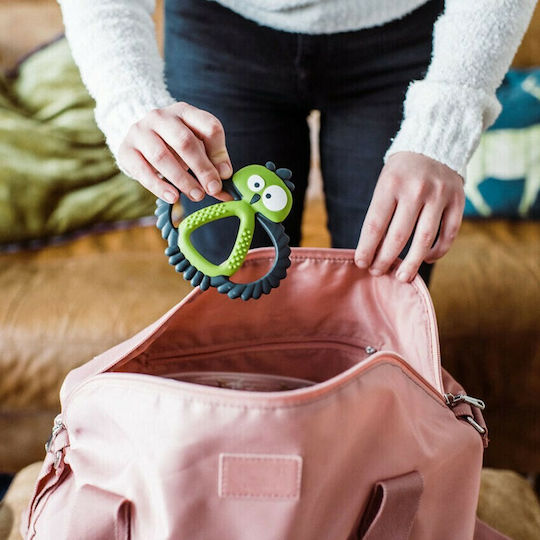 Tommee Tippee Kalani Maxi Teething Ring made of Silicone for 3 m+ Green