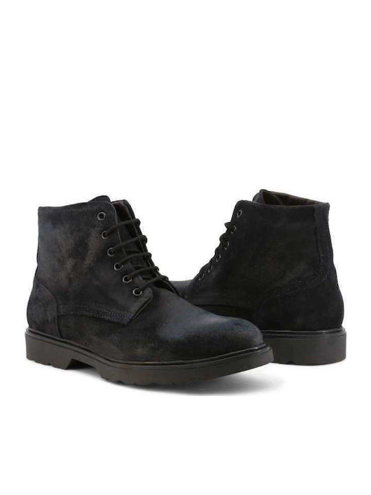 Achille Cam Wildleder Marineblau Stiefel