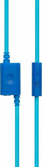 Motorola Squads 200 Wired On Ear Headphones Blue