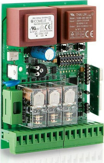 Profelmnet Garage Door Control Panel Single-Phase (220V) Sliding Slow Motion, Rolling Code 433.92MHz Control Panel