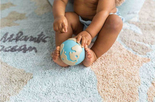Oli&Carol Earthy The World Ball Μασητικό Οδοντοφυΐας από Καουτσούκ για 0 m+