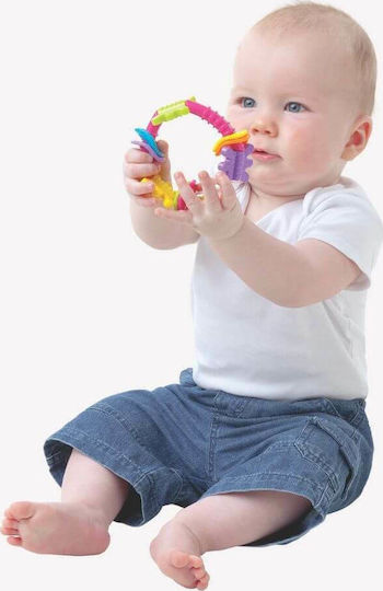 Playgro Teething Rattle from Plastic for 3 Months+