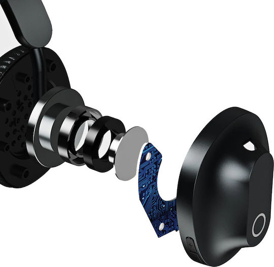 Remax RB-550HB Безжични Bluetooth On Ear Слушалки с Радио с 8 часа Работа Черни