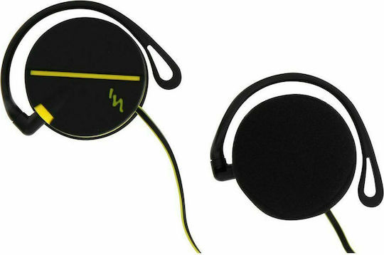 T'nB Clip Sport Ενσύρματα On Ear Ακουστικά Μαύρα