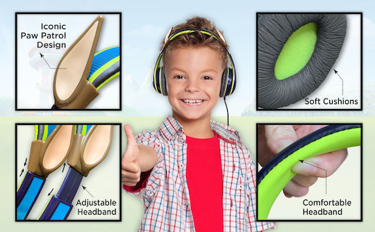 eKids PW-140CH Kabelgebunden Kinder Am Ohr Kopfhörer Mehrfarbig
