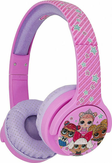 OTL Teen L.O.L. Surprise! Безжични Bluetooth Детски На ухото Слушалки с 30 часа Работа Розов