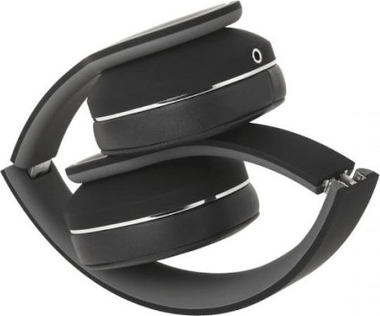 Kruger & Matz Soul 2 Ασύρματα Bluetooth On Ear Ακουστικά με 22 ώρες Λειτουργίας Μαύρα