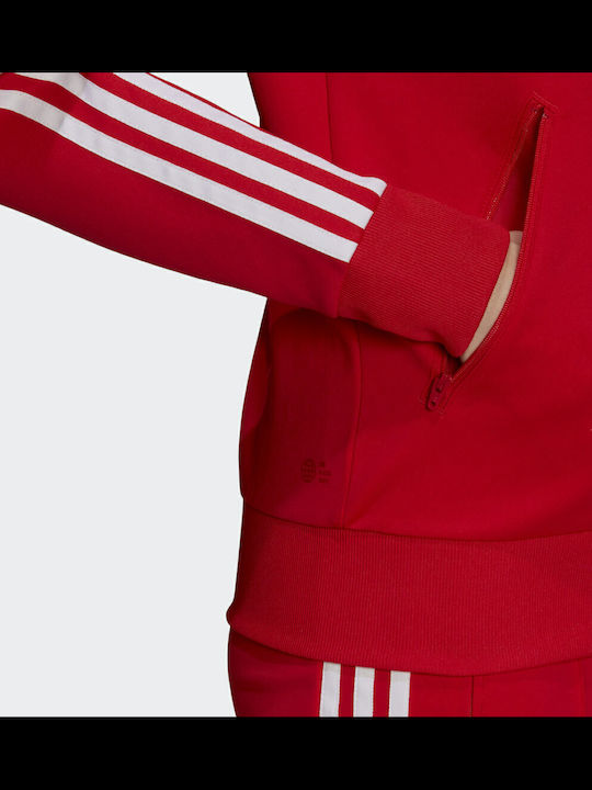 Superstar Κοντό Γυναικείο Bomber Jacket Vivid Red