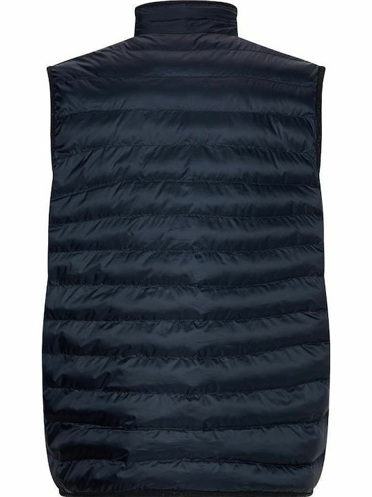 Sleeveless Jacket Puffer Navy Blue