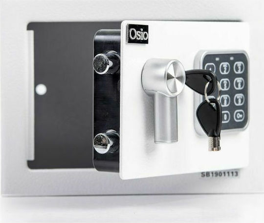 Osio Safe with Digital Lock L23xW17xH17cm OSB-1723WH