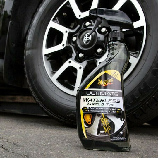 Meguiar's Ultimate Waterless Wheel & Tire Spray Curățare pentru Jante Auto 709ml