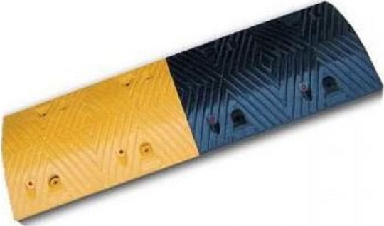 Doorado Medium Road Protector Ramp Yellow-Black With Width 5cm
