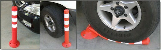 Doorado Plastic Traffic Columns Orange Flexible H75cm