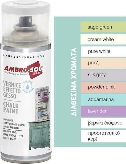 Ambro-Sol Chalk Paint Spray Transparent 400ml V404CP