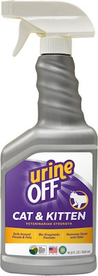 Urine Off Urine Off Cat & Kitten Hard Surface Σπρέϊ Καθαρισμού Λεκέδων για Γάτες 500ml