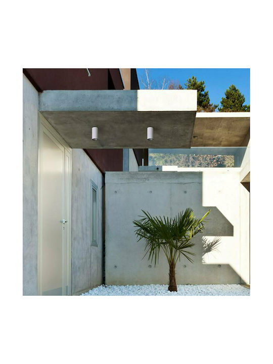 SoleLuce Outdoor Ceiling Flush Mount in White Color 2062160029