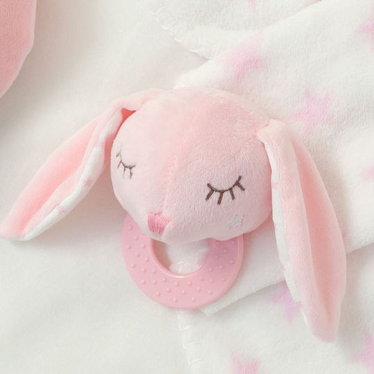 Kiokids Bunny Μασητικός Κρίκος Οδοντοφυΐας από Πλαστικό για 3 m+