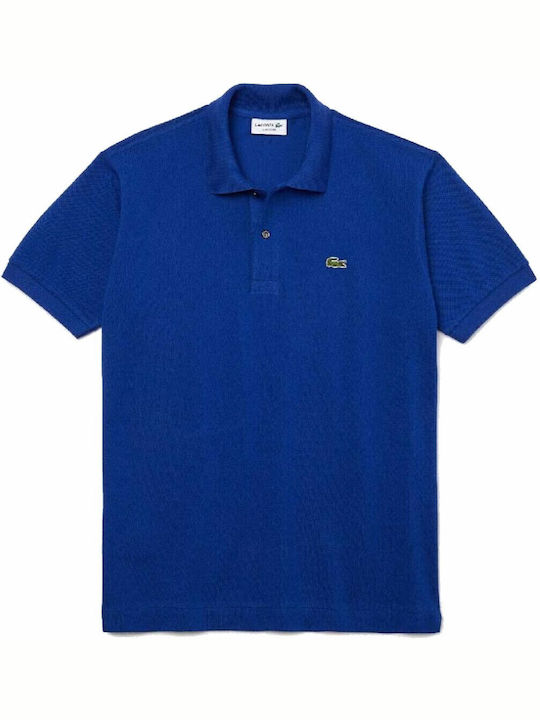 Lacoste Polo Μπλούζα Κοντομάνικη Μπλε