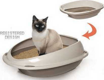 BigBuy Shuttle Arena Cat Basin Gray L57 x W40 x H19cm