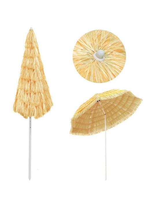 Metal Garden & Terrace Parasol Hawaii Beige 3x3m