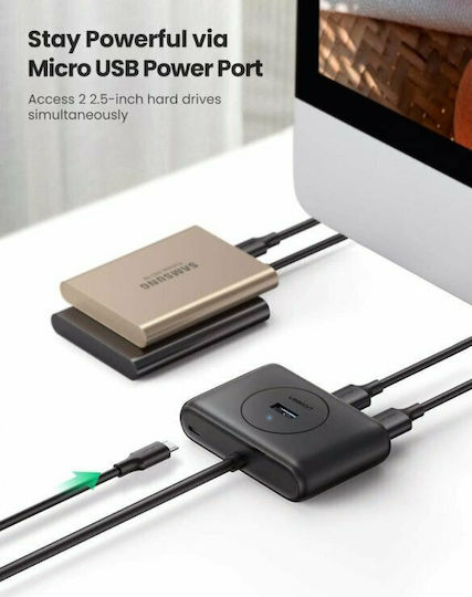 Ugreen Hub 4 Ports USB 3.0 with USB-A Connection