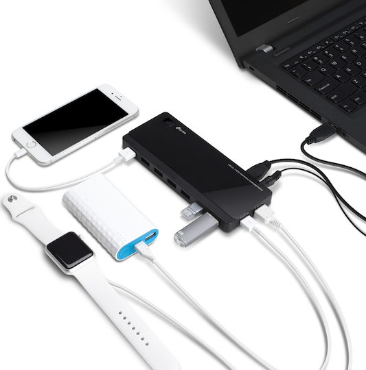 TP-LINK UH720 v3 Hub 7 Θυρών USB 3.0 με σύνδεση USB-A
