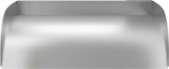 vidaXL Pool Waterfall made of Stainless Steel 14x45x34cm Silver