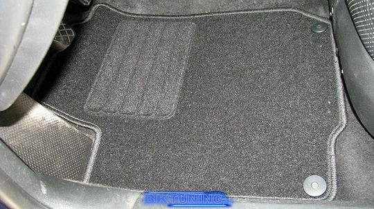 Petex Set Față și Spate Covoare Auto 4 Bucăți pentru VW Gândac / Bora / Magazin Online de Golf 1998-2002 Negre