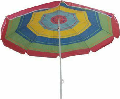Summer Club Faltbarer Strandsonnenschirm Mit Durchmesser 2m Mehrfarbig