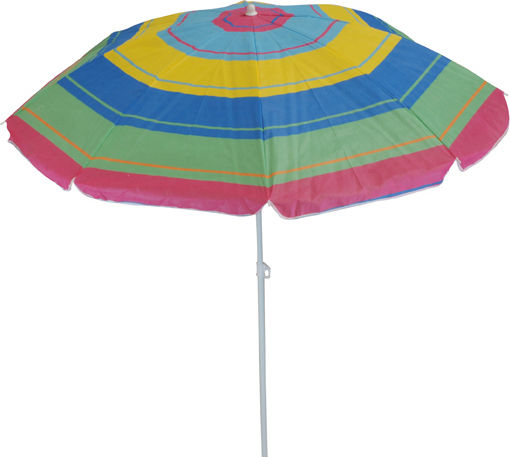 Summer Club Faltbarer Strandsonnenschirm Mit Durchmesser 2m Mehrfarbig
