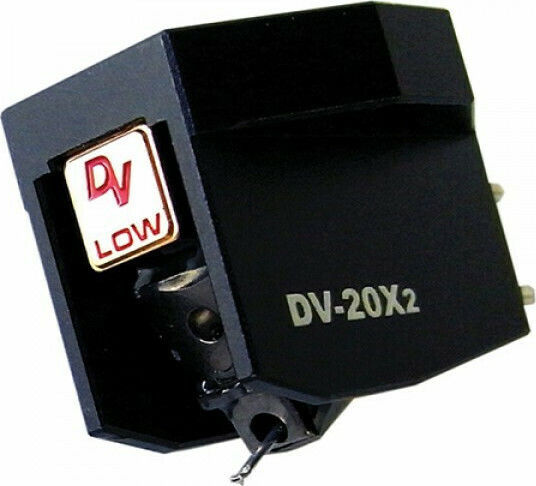 Dynavector Cartuș Pentru Platane DV-20X2 L Tip Bobină Mobilă În Culoare Neagră
