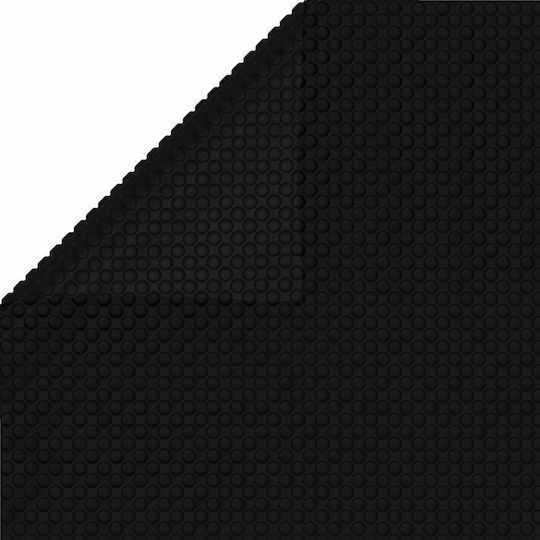 vidaXL Solar Rectangular Pool Cover Black 600x400cm 1pcs