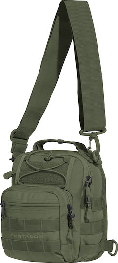 Pentagon UCB 2.0 Military Pouch Chest made of Polyester Wolf Grey 7lt