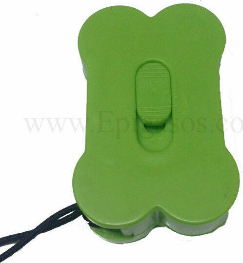 Kerbl Clicker Εκπαίδευσης Σκύλου σε Σχήμα Κόκκαλου Πράσινο