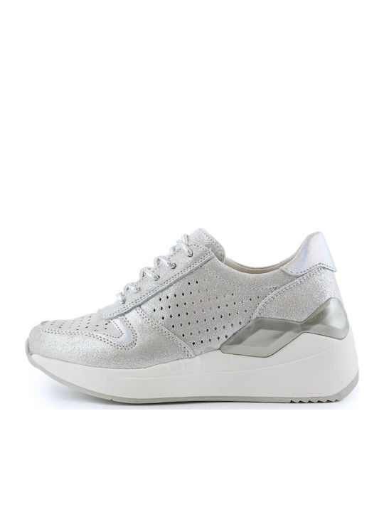 Anatomical Sneakers Silver