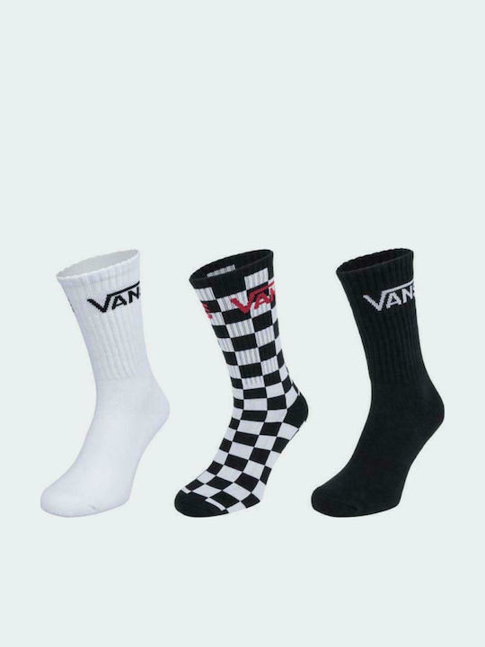 Vans Classic Crew Ανδρικές Κάλτσες με Σχέδια Πολύχρωμες 3Pack